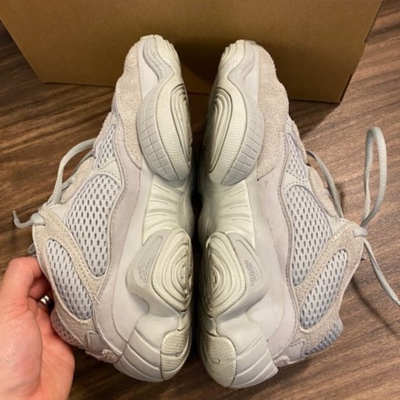Yeezy Adidas 500 Salt Sneakers Shoes SZ 4.5 Mens / 5.5 Womens - Picture 8 of 12
